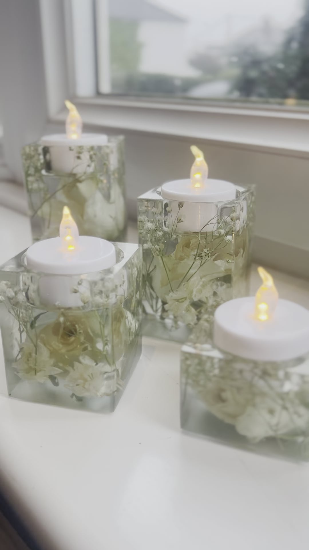 Pillar Square Tealights