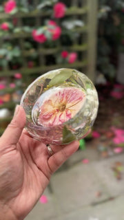 Resin Round Geometric Trinket Dish