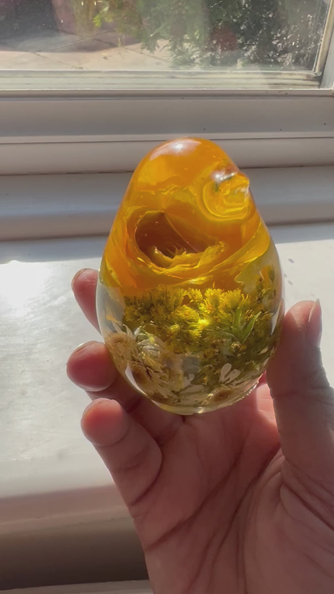 Resin Robin Bird Keepsake