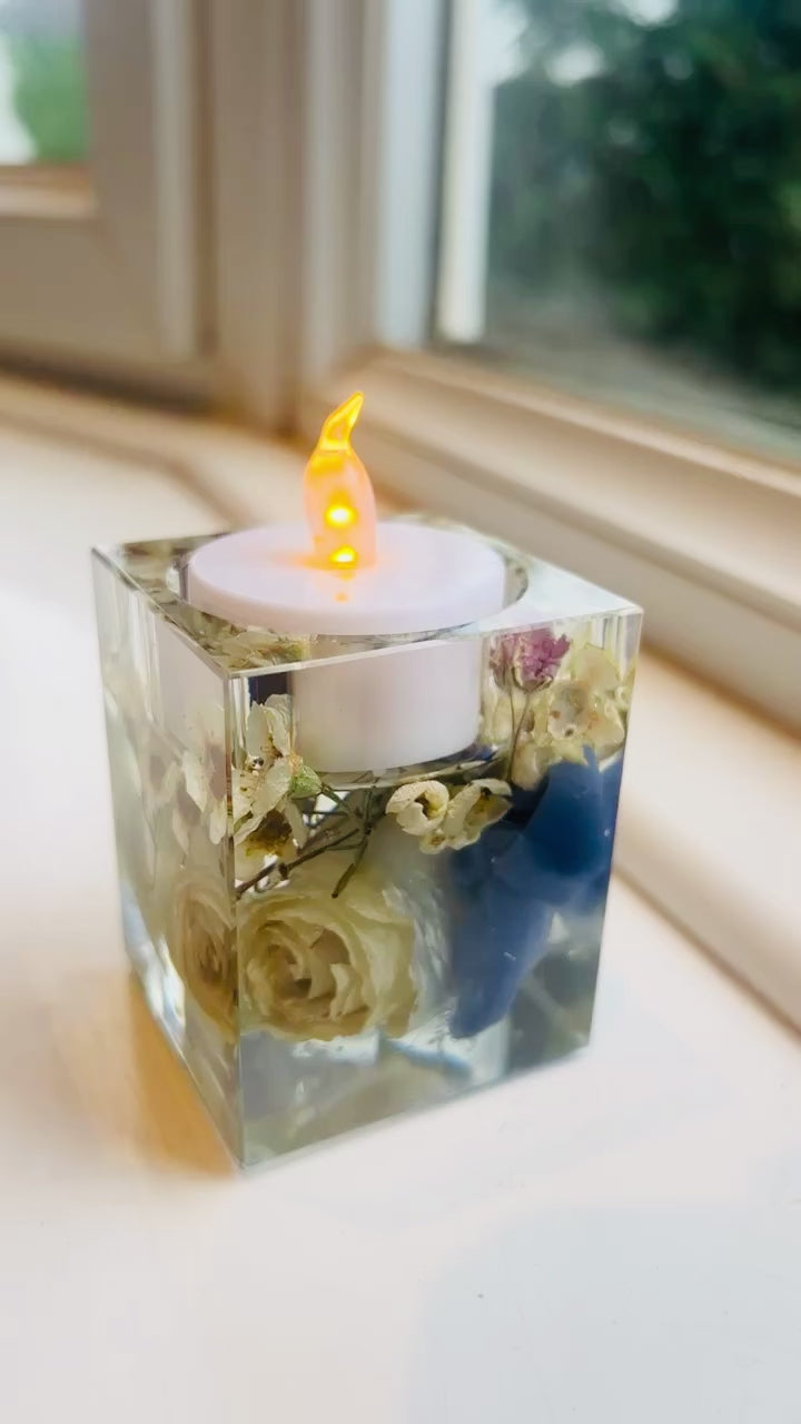 Pillar Square Tealights