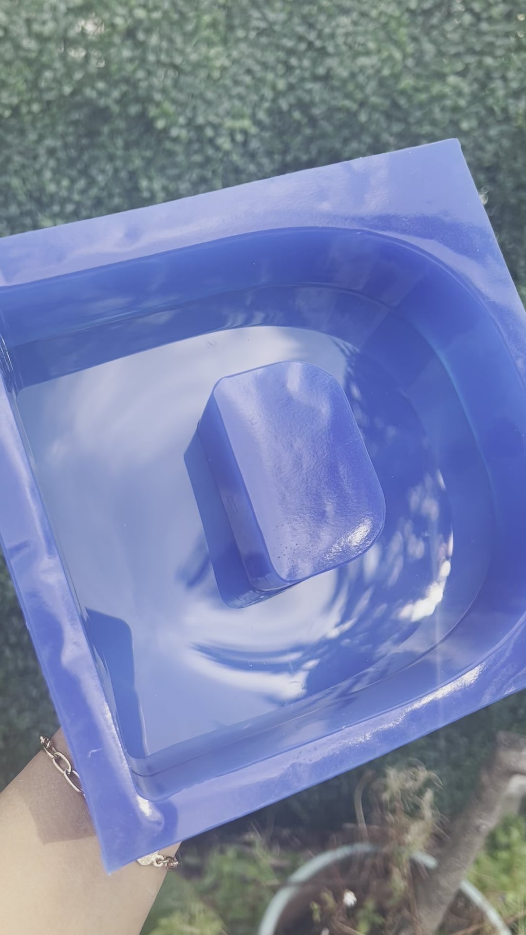 Large Platinum Silicone 15CM x 4CM Letter for Resin