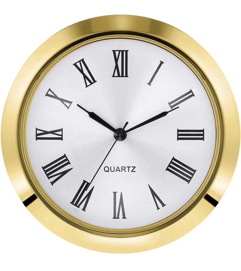 Small Cute Desk Clock Shell Resin  Jesmonite Platinum Silicone Fondant Mold Mould