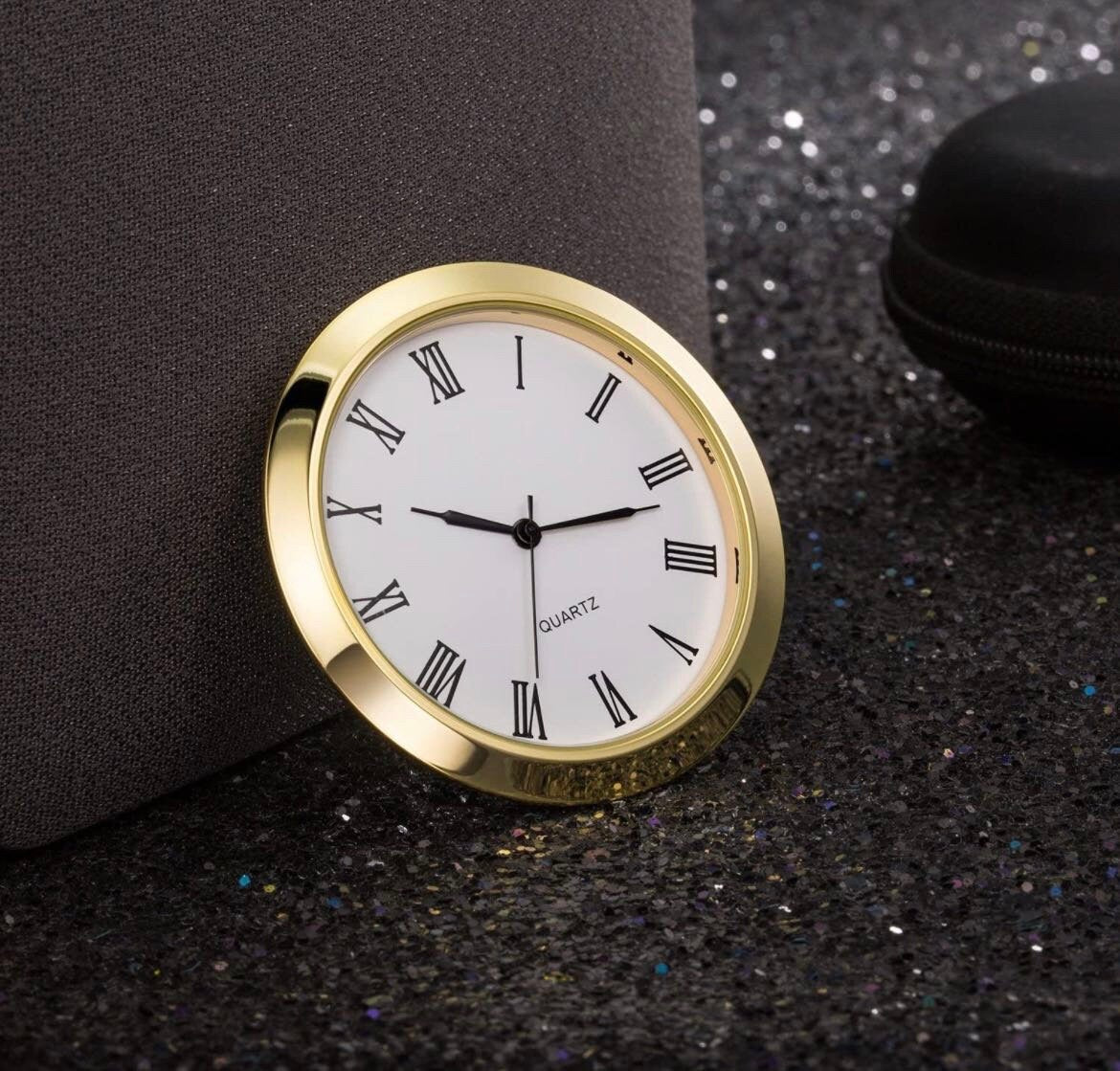 Small Cute Desk Clock Shell Resin  Jesmonite Platinum Silicone Fondant Mold Mould