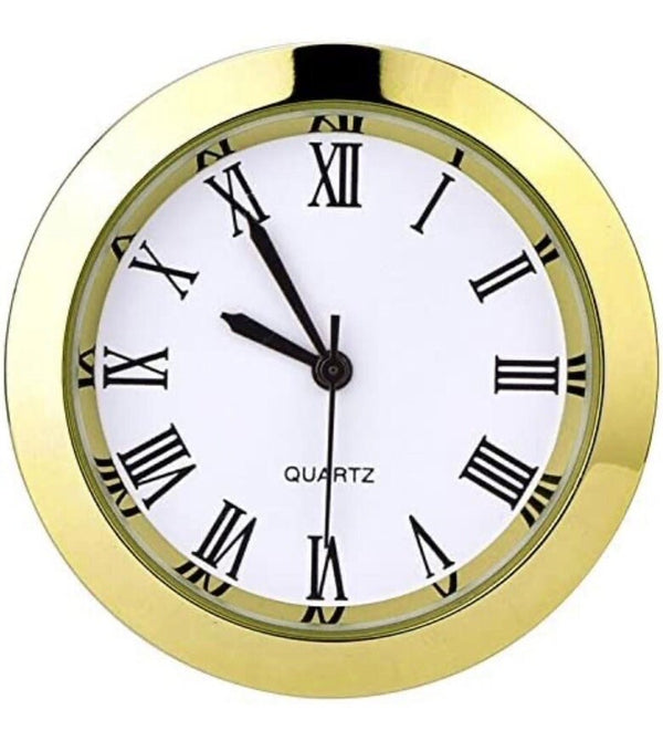 13CM Oval Geometric Clock Mold Resin Jesmonite Platinum Silicone Mould
