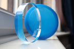 Coaster Round Circle Disk Platinum Silicone Mould - 11cm x 2cm - Perfect for Resin Art Flower Preservation Soap Dish Jewellery Display