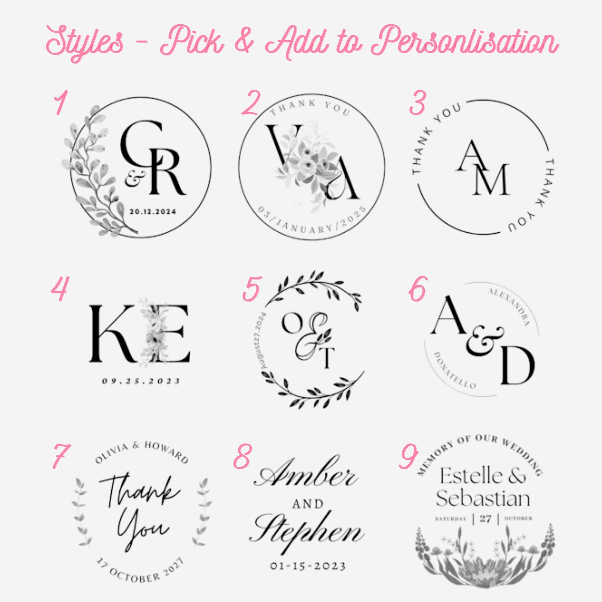 Personalised Magnet Favors