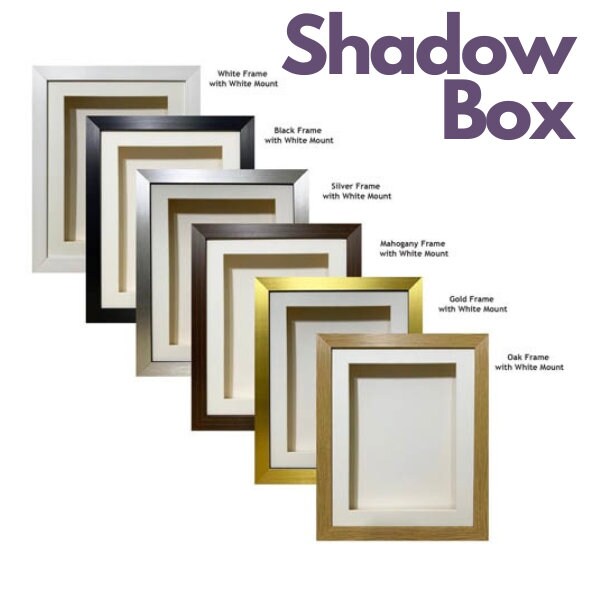 Flower Preservation Shadow Box Frames Wedding Flowers, Funeral Flowers, Anniversary Flowers - Preserve Your Memories a Timeless Keepsake