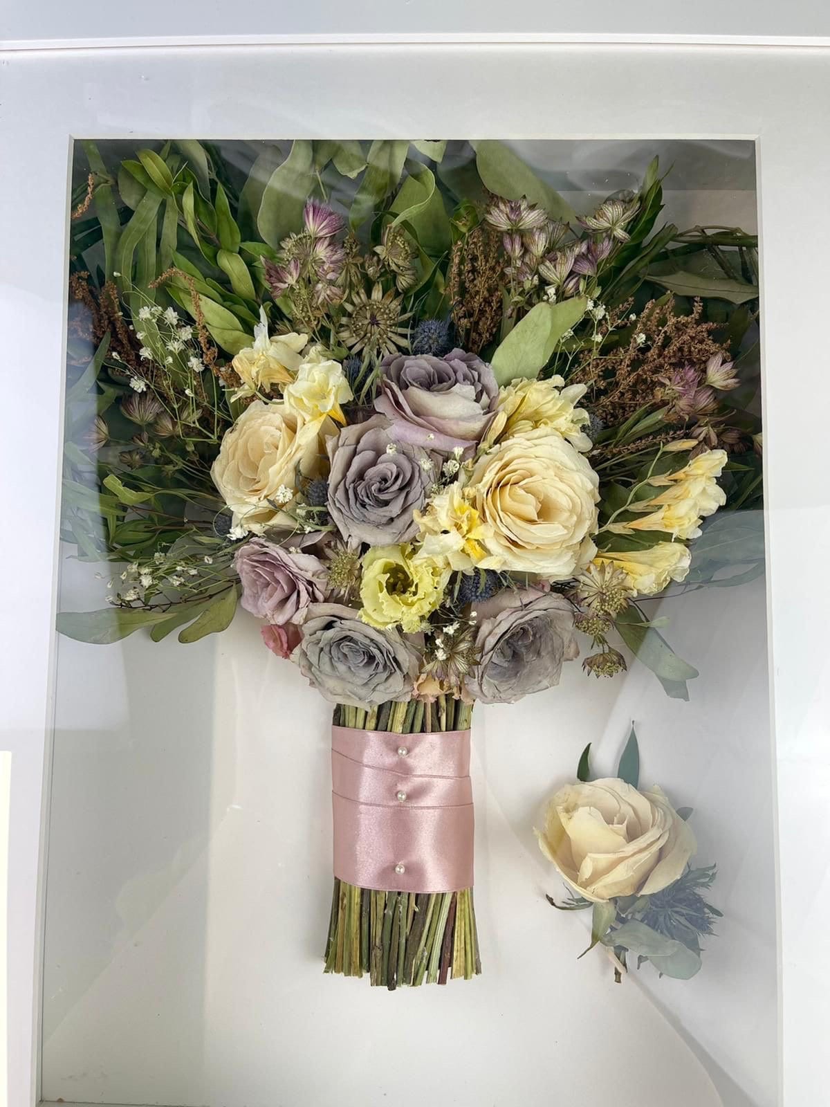 Flower Preservation Shadow Box Frames Wedding Flowers, Funeral Flowers, Anniversary Flowers - Preserve Your Memories a Timeless Keepsake