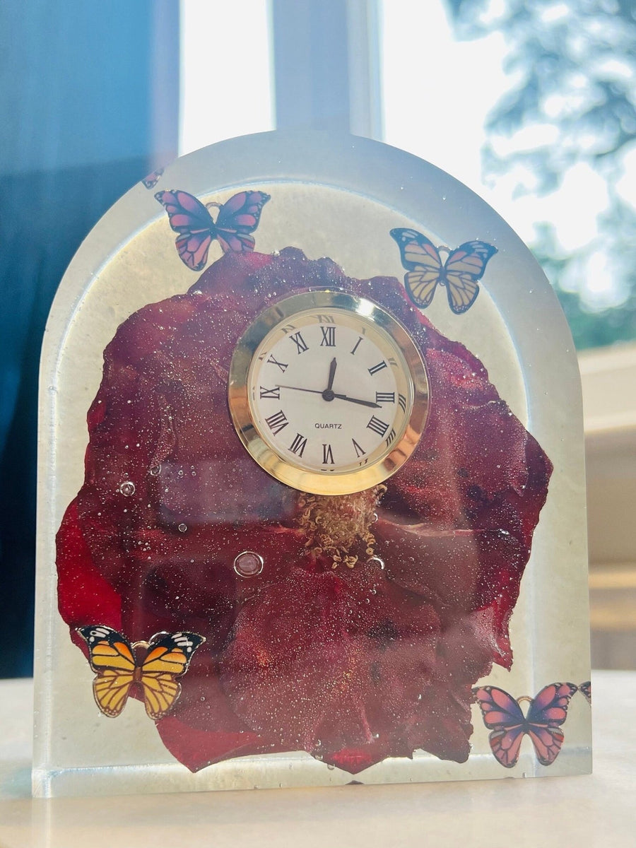 Resin Arch Clock - Artisan Palace