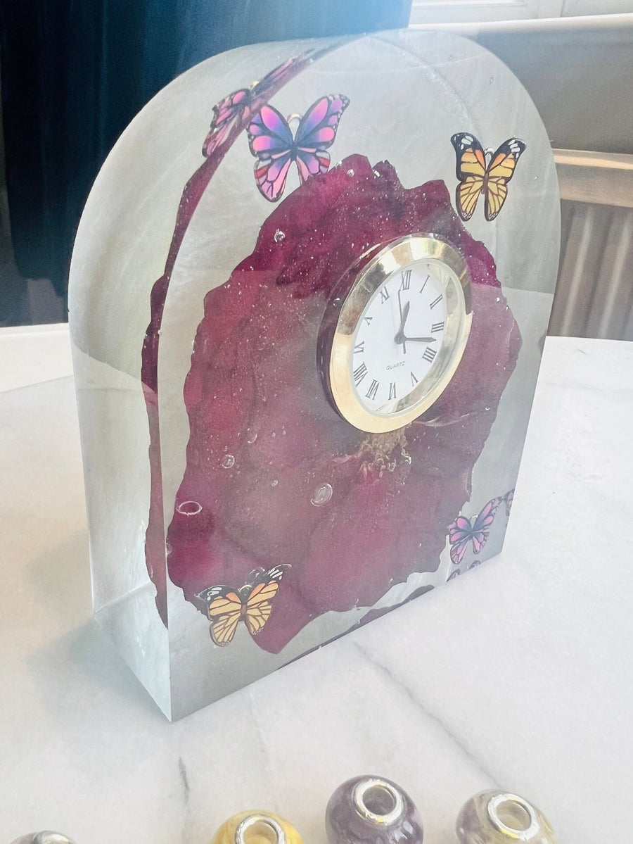 Resin Arch Clock - Artisan Palace
